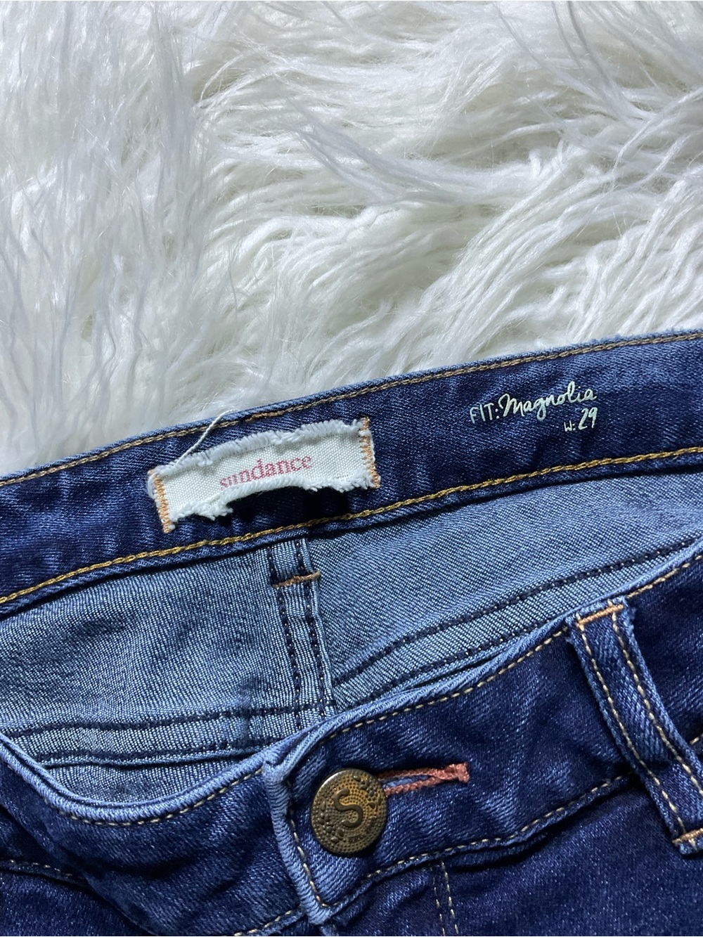 Sundance Magnolia Fit Embroidered Jeans - Picture 2 of 4